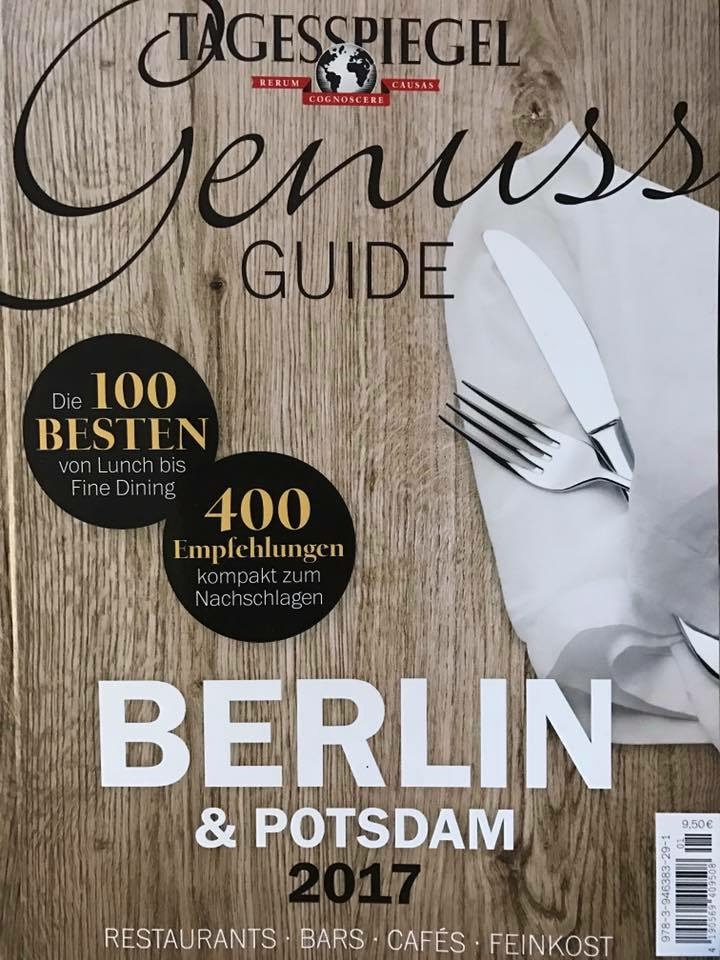Tagesspiegel Genuss Guide - Berlin & Potsdam 2017