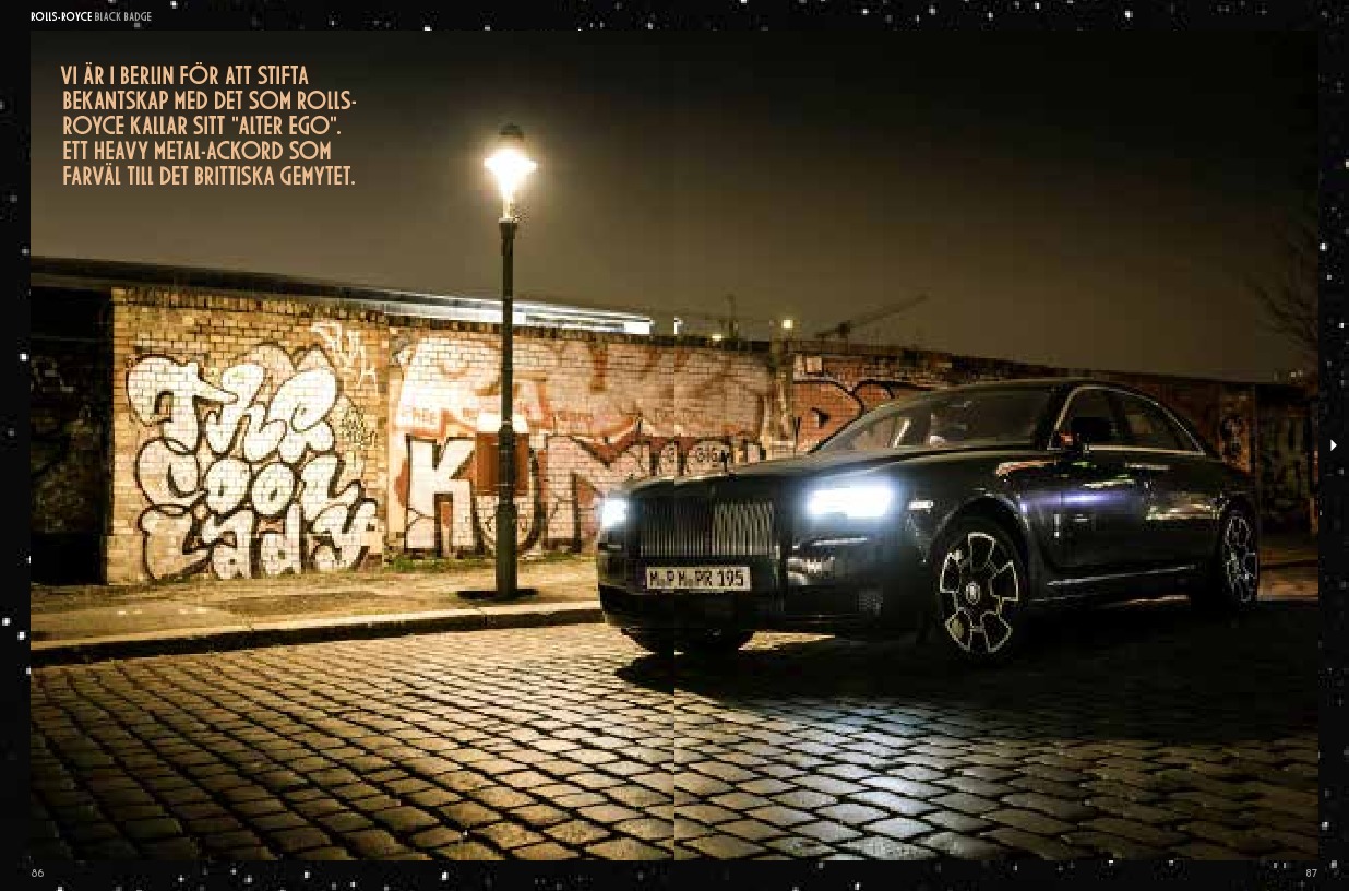 Rolls Royce Black Badge - Berlin By Night