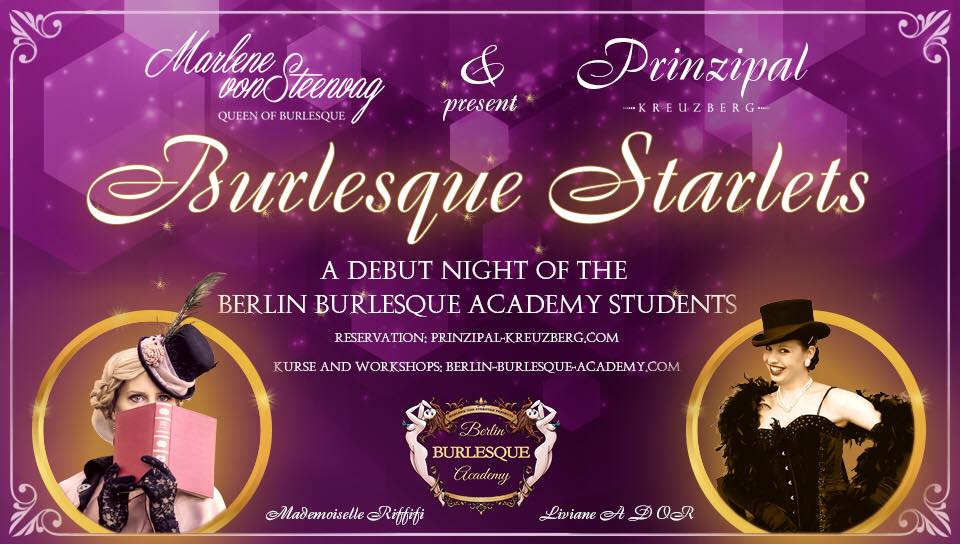 Burlesque Starlets a Debut Night of the Berlin Academy Students